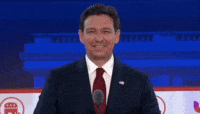 Waving Republican Debate GIF