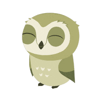 owl giggle GIF by Puffin Rock
