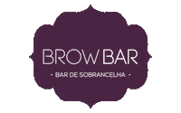 bar sobrancelhas Sticker by BrowBar