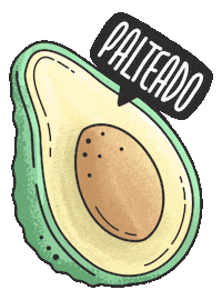 hangertips avocado palta hangertips palteado Sticker