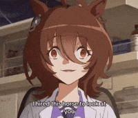 Umamusume Agnes GIF