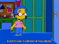 Excited Season 10 GIF by The Simpsons