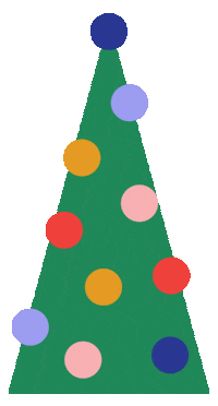 Christmas Tree Sticker by seaportbos