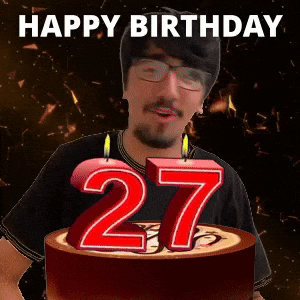 Happy 27th Birthday