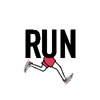 run running Sticker by adidas