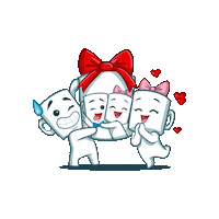 CaricanecasOficial love heart amor coracao Sticker