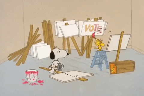 youre not elected charlie brown GIF by Peanuts