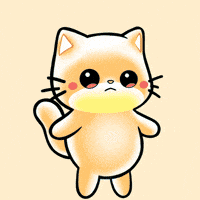 Cat Snow GIF by Mochimons