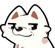 Sticker Smirk Sticker