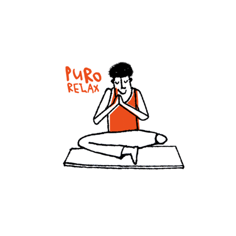 AdsForEqualityFB giphyupload relax yoga facebook Sticker