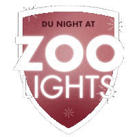 University Of Denver Zoo Lights Sticker by DU Advancement