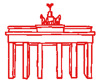 Berlin Brandenburgertor Sticker by Radio Fritz