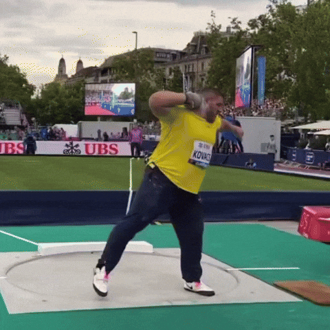 Joe Kovacs at Diamond League Final