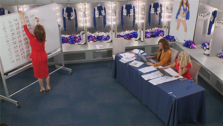 cmt dccmakingtheteam GIF by Dallas Cowboys Cheerleaders: Making the Team