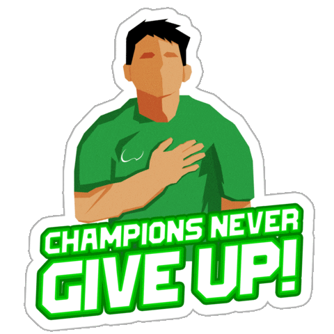 Keep Going Never Give Up Sticker by MILO Philippines