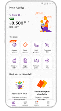 naranja_x app prestamos naranja x cuenta naranja x GIF