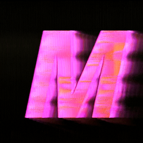 Glitch Alphabet GIF by #BASILIO