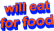 orange eating Sticker by AnimatedText