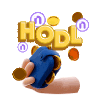 Nanovest crypto nft hold hodl Sticker