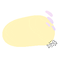 muotkava yellow pastel shape matumatleena Sticker