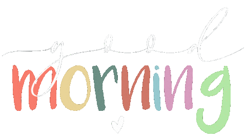 Good Morning Sticker by mahoniemoni