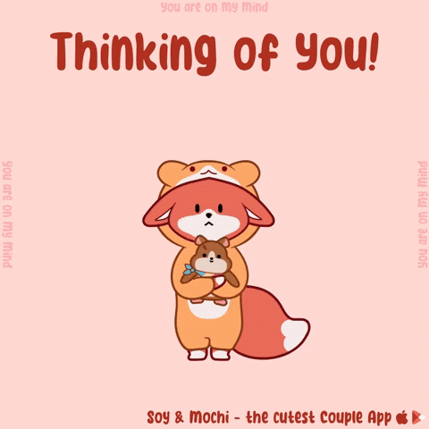 Sending You Love Teddy Bear GIF by SoyandMochi