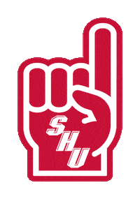 shualumni pioneers shu sacred heart sacredheart Sticker