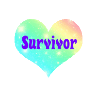 Survivor Sticker by Foster Bubbies