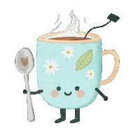 Tea Cup Sticker