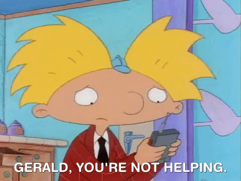 hey arnold nick splat GIF