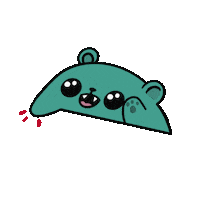 Happy Illustration Sticker