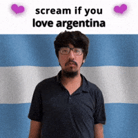 (silent) scream if you love argentina