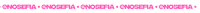nosefia band cinta nosefia huincha Sticker