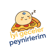 MericDairy pizza cheese mozzarella peynir Sticker