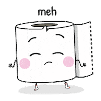 Toilet Paper Love Sticker by Paper Poo