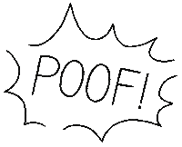 Magic Puff Sticker by T. L. McBeth
