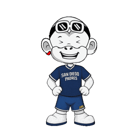 San Diego Padres Sticker by Zhot