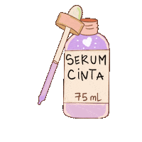 Serum Love Sticker