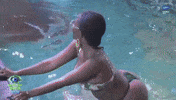 Pool Party Dancing GIF by Big Brother Naija
