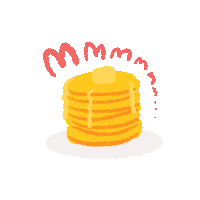 Hungry American Sticker by Emily Redfearn