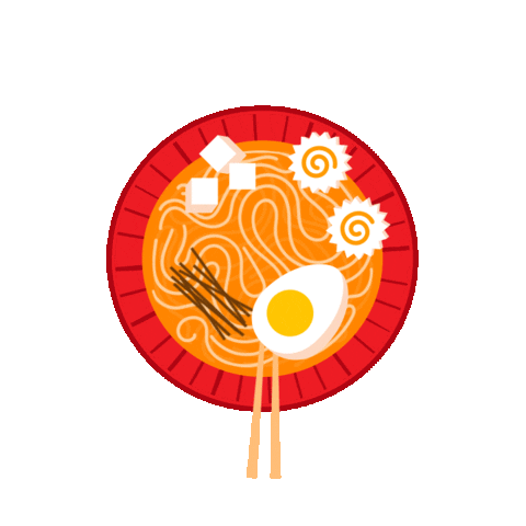 Soup Asian Cuisine Sticker by Ty Ling