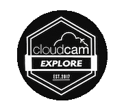 Logo Explore Sticker by CloudcamGIPHS