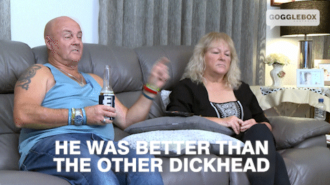 Lee Watching Tv GIF by Gogglebox Australia