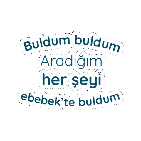 Alışveriş Sticker by ebebek