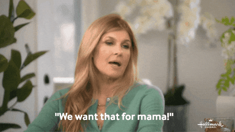 Connie Britton Mama GIF by Hallmark Channel