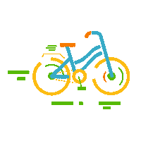 Bike Bicycle Sticker by muensterland