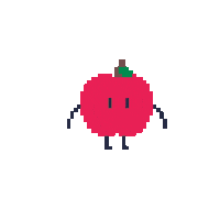 Apple Bounce Sticker