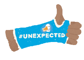 Animation Thumbs Up Sticker by Aflac Duck