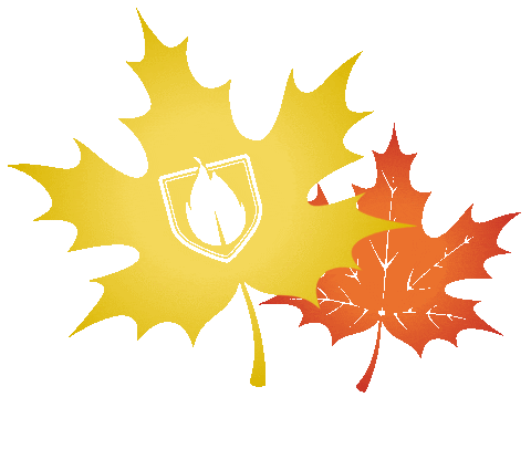 Fall Leaves Sticker by Southern Arkansas University