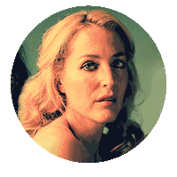 Gillian Anderson Blanche Sticker by National Theatre